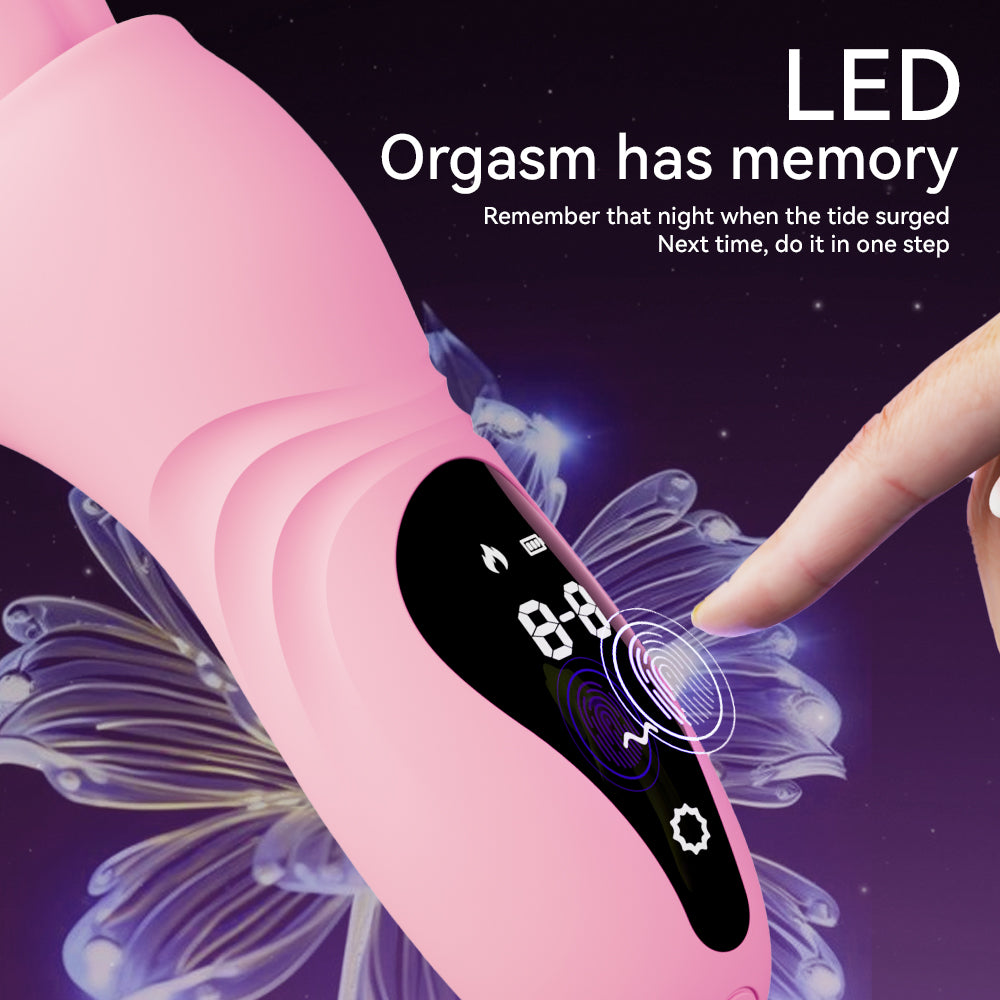 LCD Touch Heating Rotating Vibrator