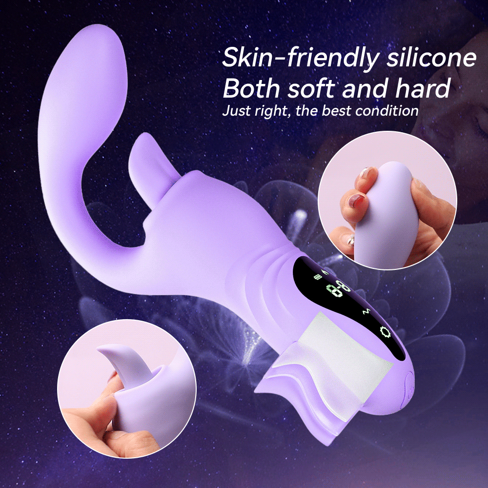 LCD Touch Heating Rotating Vibrator