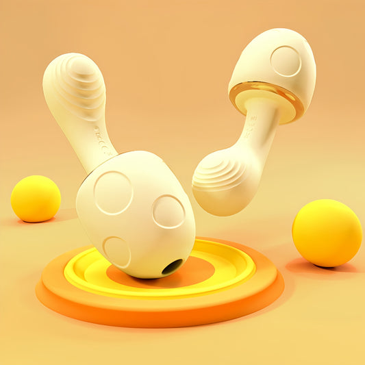 Mushroom Sucking Vibrator with Warmth