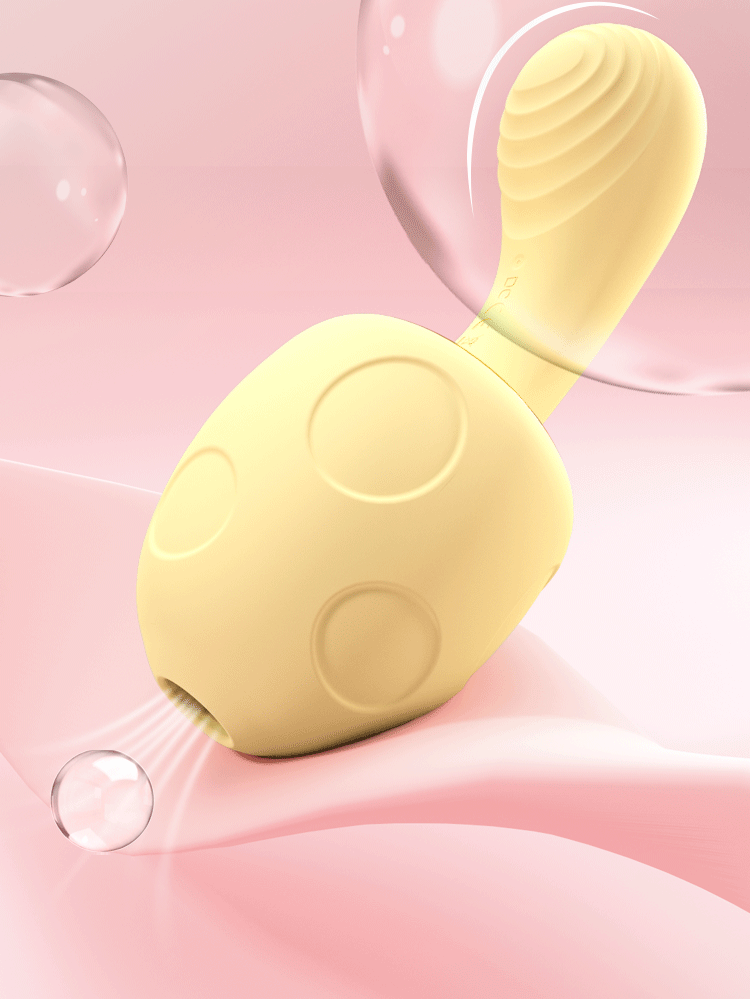 Mushroom Sucking and Heating Vibrator