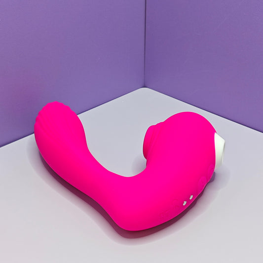 Dual G-spot Clitoral Suction Vibrator