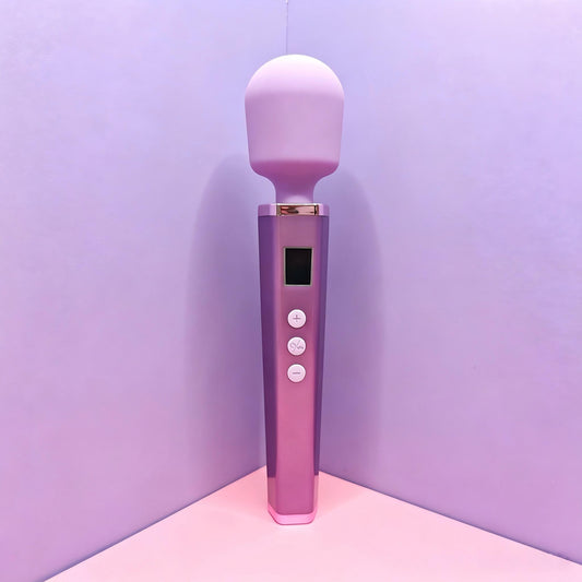 LCD Display Powerful Wand Vibrator