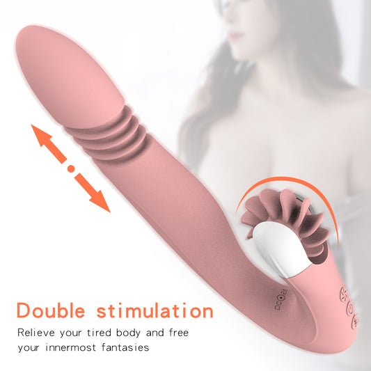 Two-Point Simultaneous Attack Vibrator