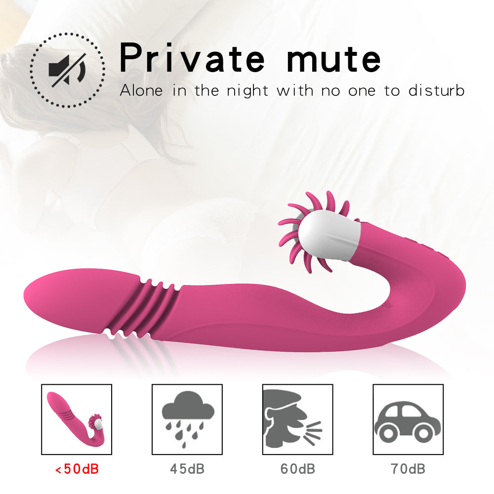 Two-Point Simultaneous Attack Vibrator