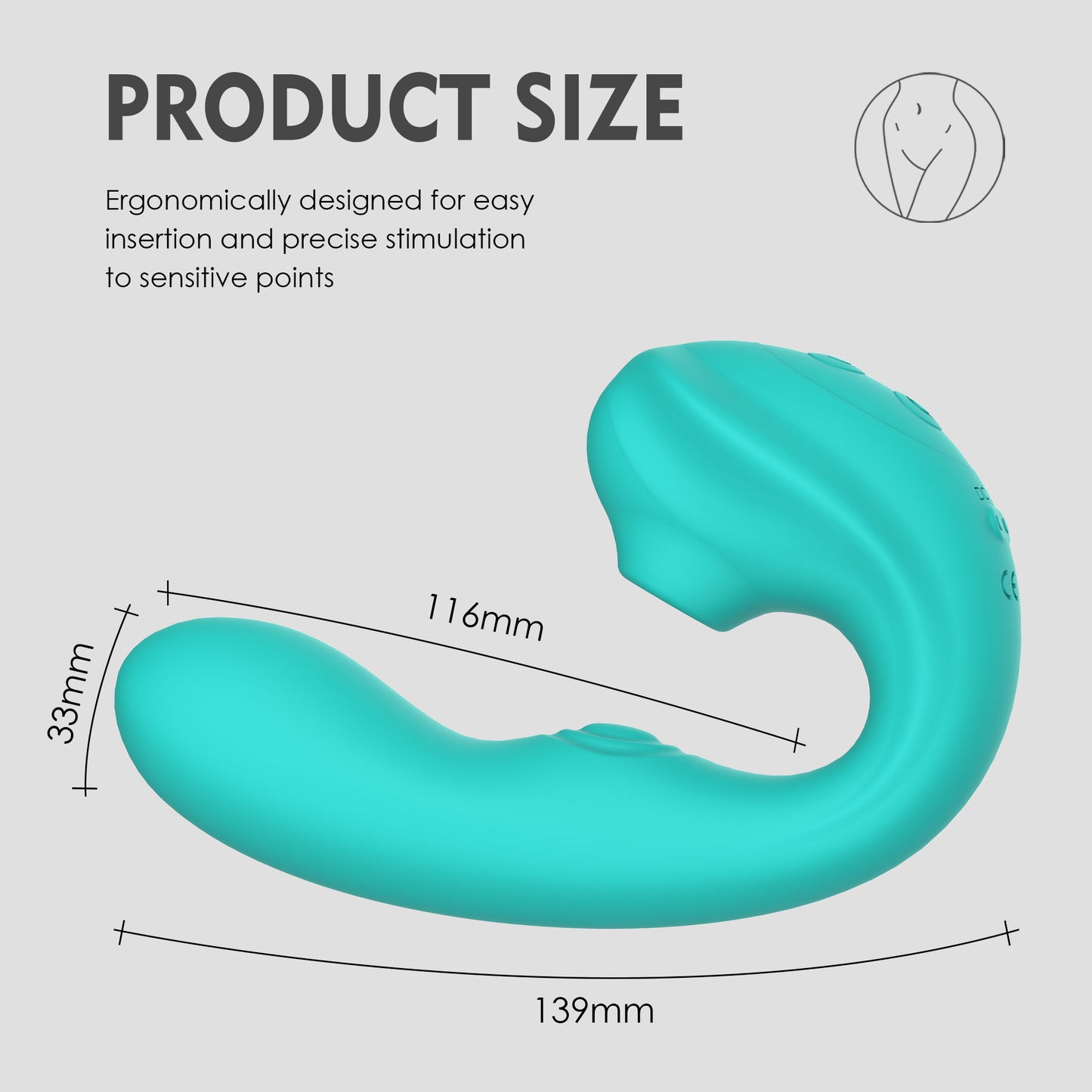 3 in 1 Suction & Tapping Vibrator