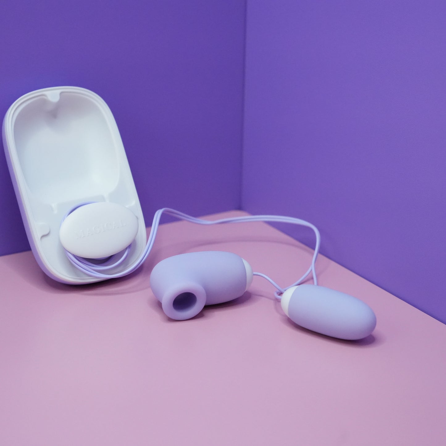 Magic Box Sucking Vibrator Love Egg