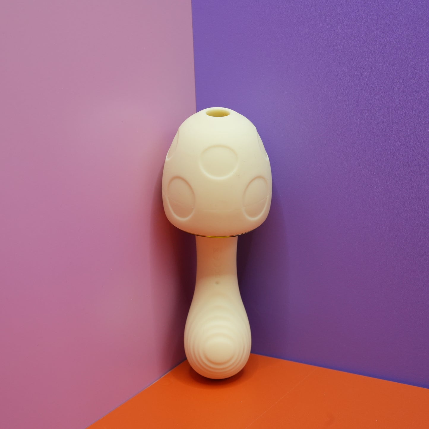 Mushroom Sucking and Heating Vibrator