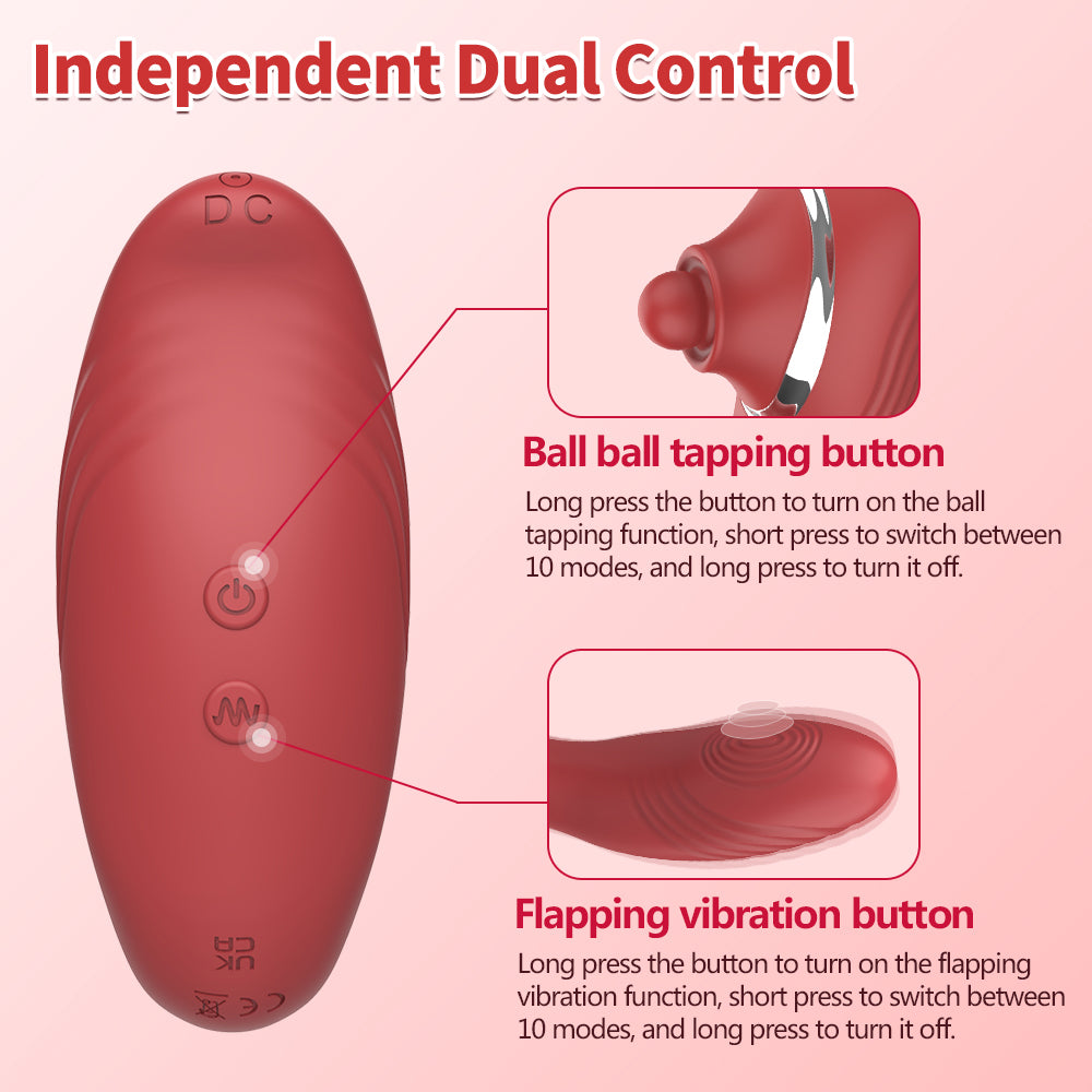 Layon-tapping Vibrator