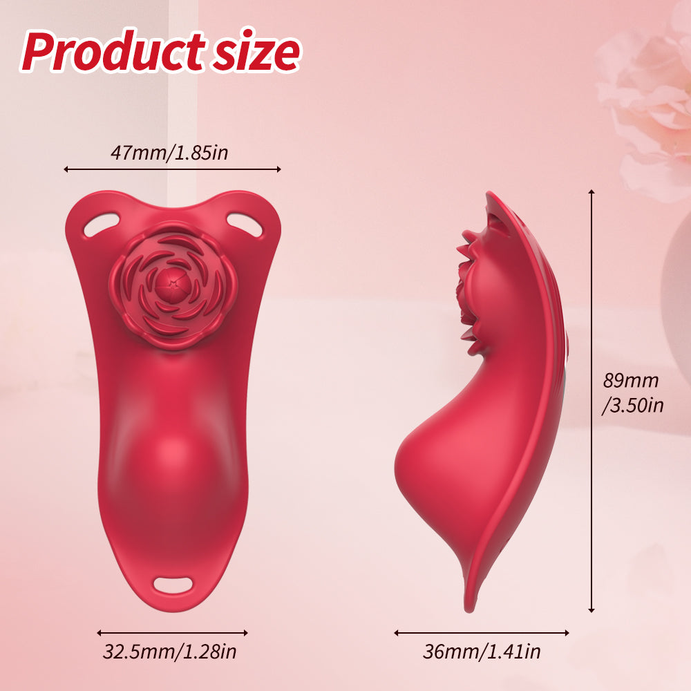 Rose Wearable Vibrator – Hands-Free & Couple-Ready Pleasure