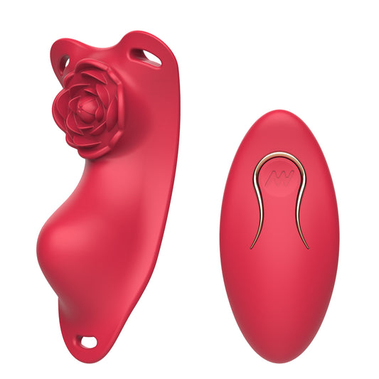 Rose Wearable Vibrator – Hands-Free & Couple-Ready Pleasure