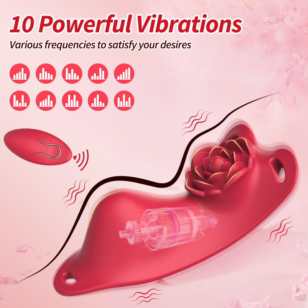 Rose Wearable Vibrator