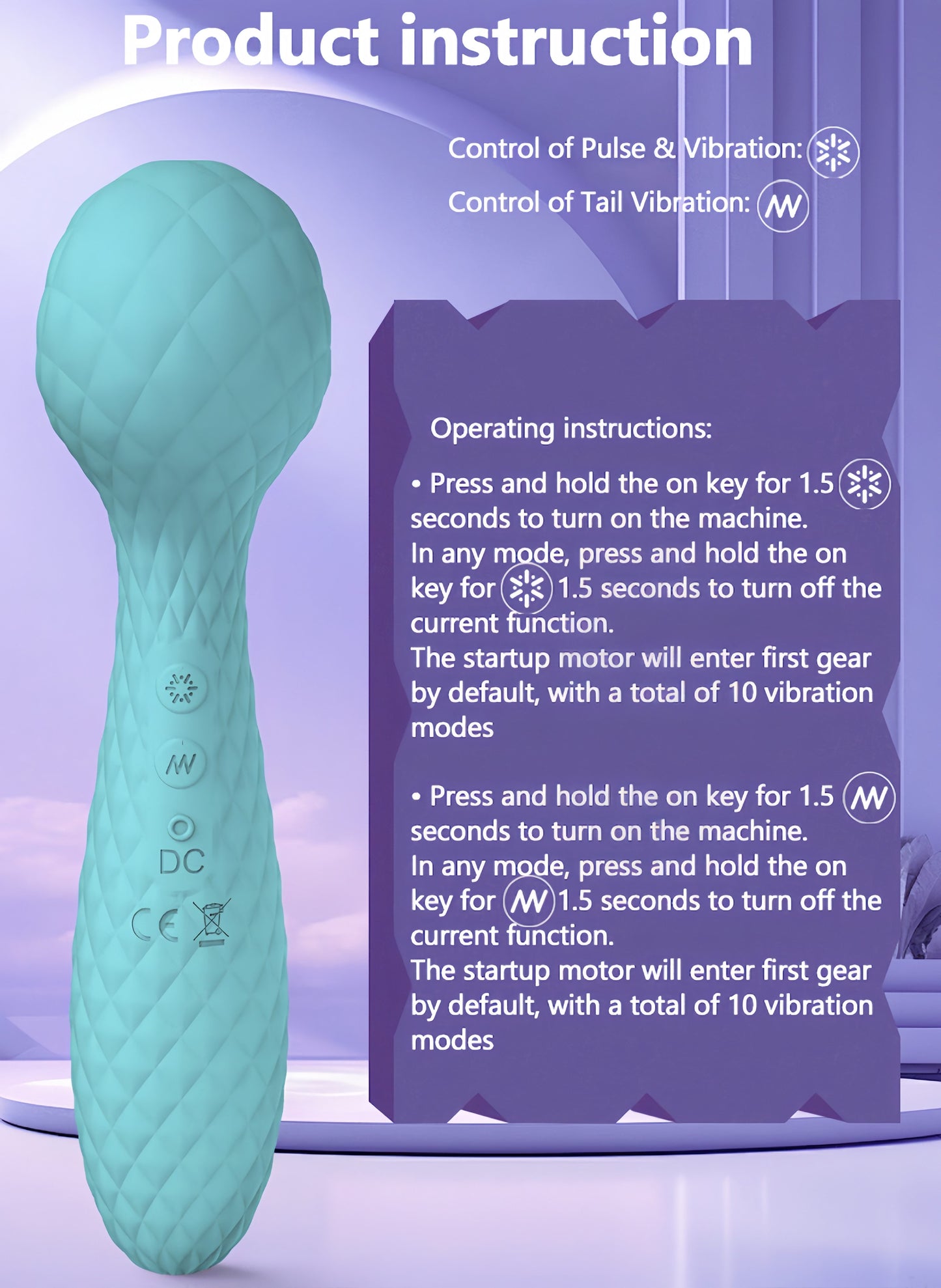 ElectroGlow Pulse Vibrator