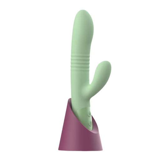 Thrusting Double Head Vibrator