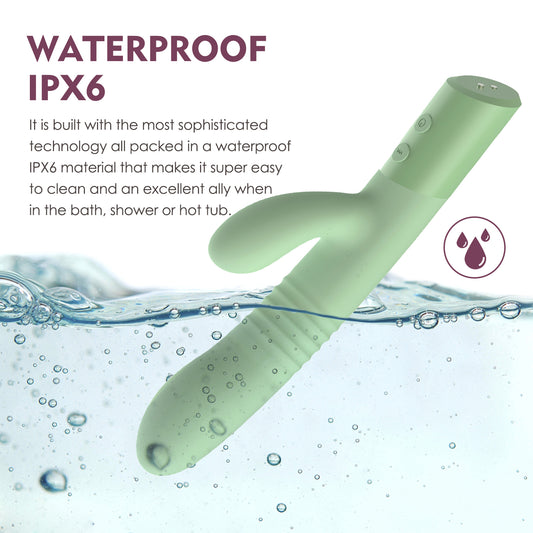 Thrusting Double Head Vibrator