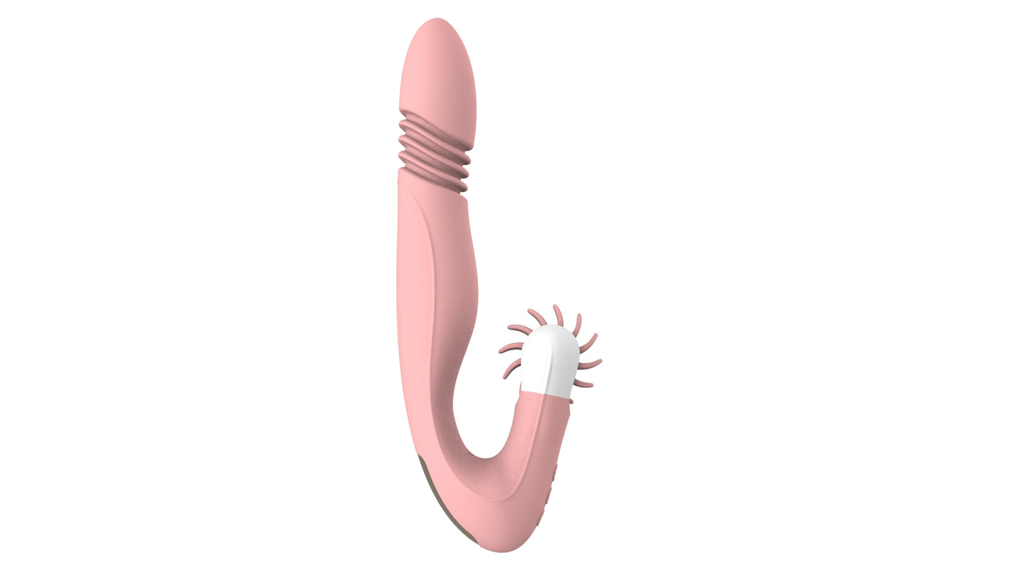 Two-Point Simultaneous Attack Vibrator