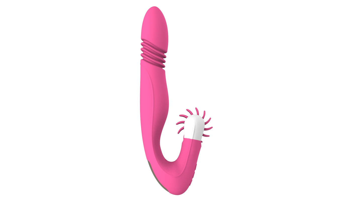 Two-Point Simultaneous Attack Vibrator