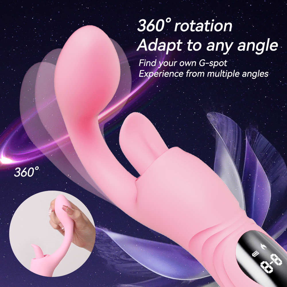 LCD Touch Heating Rotating Vibrator