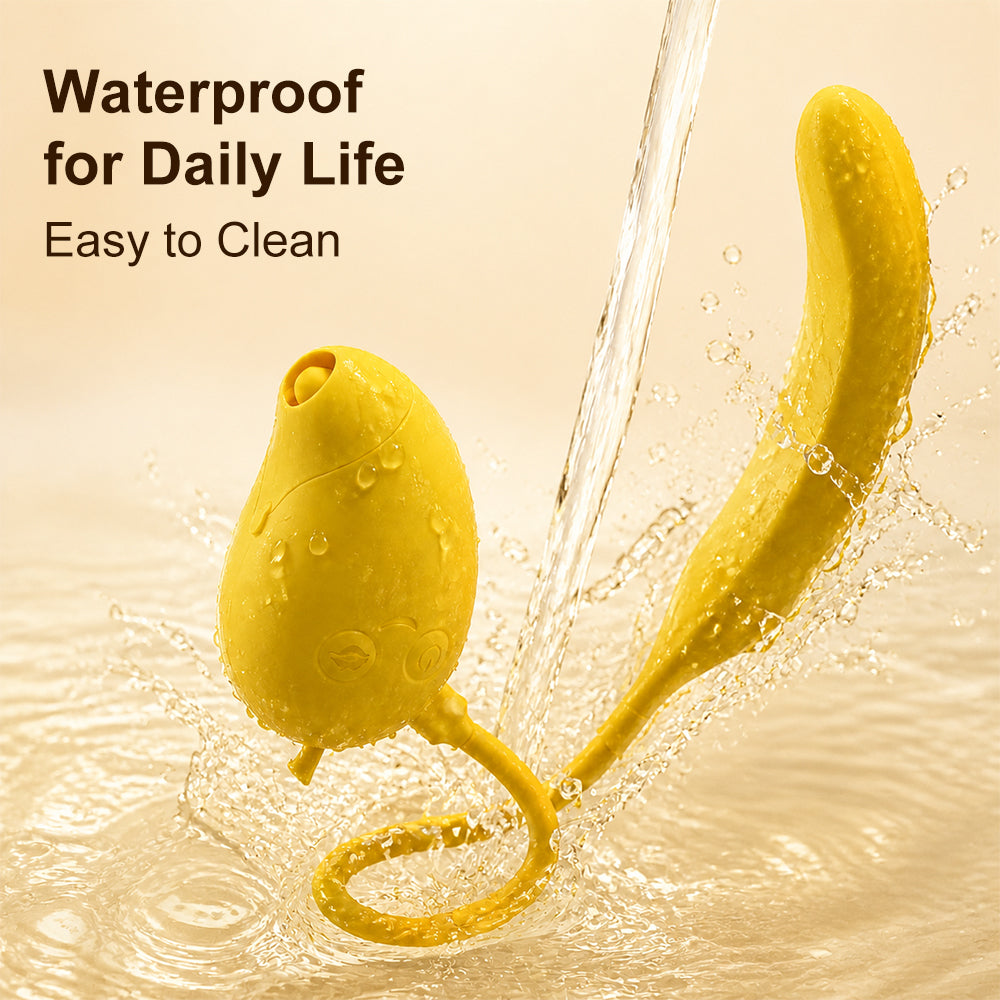 App-Controlled 2-in-1 Mango & Banana Vibrator