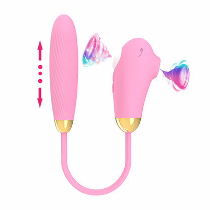 Air Pulse Sucker Vibrating Bullet