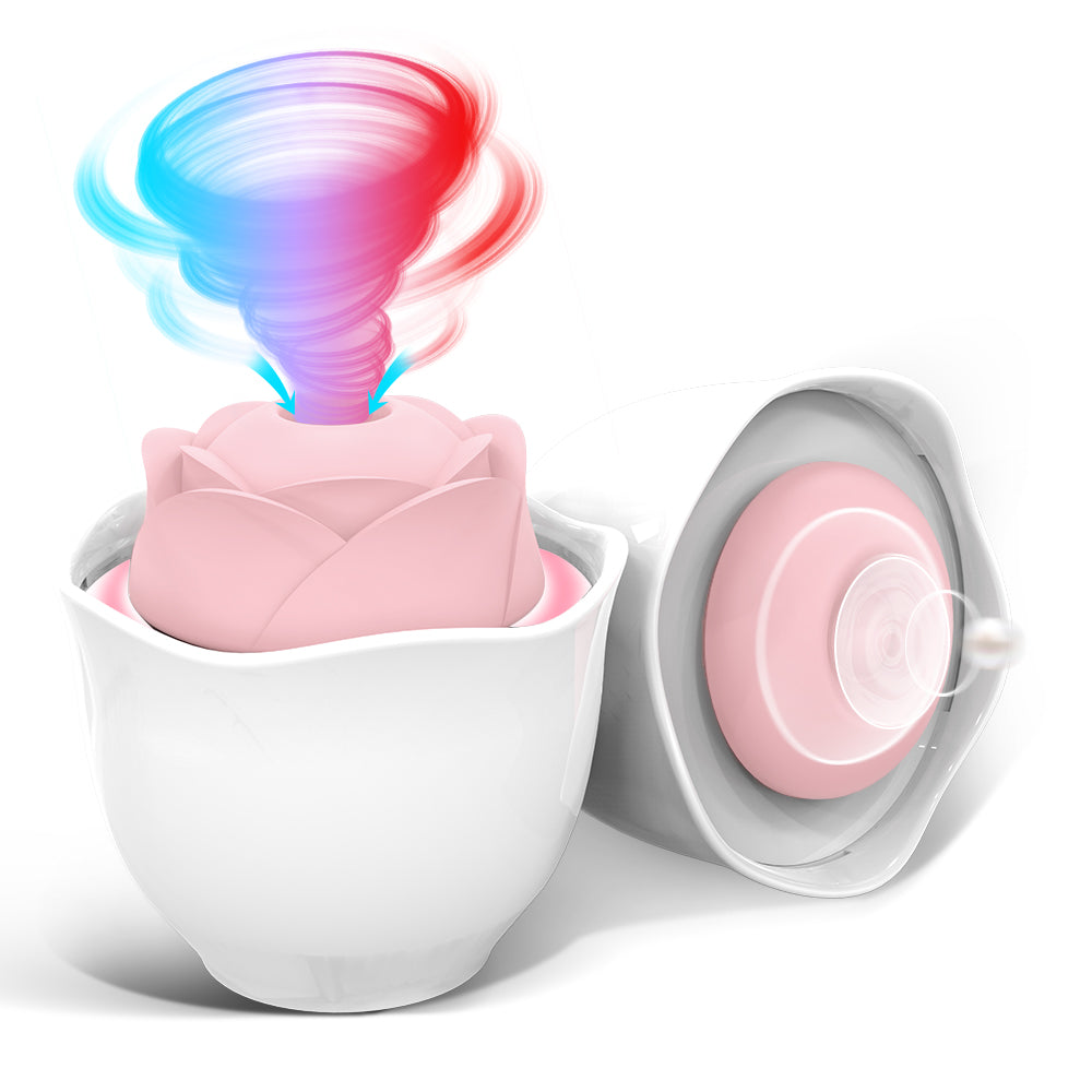Ultimate 3-in-1 Suction Rose Vibrator