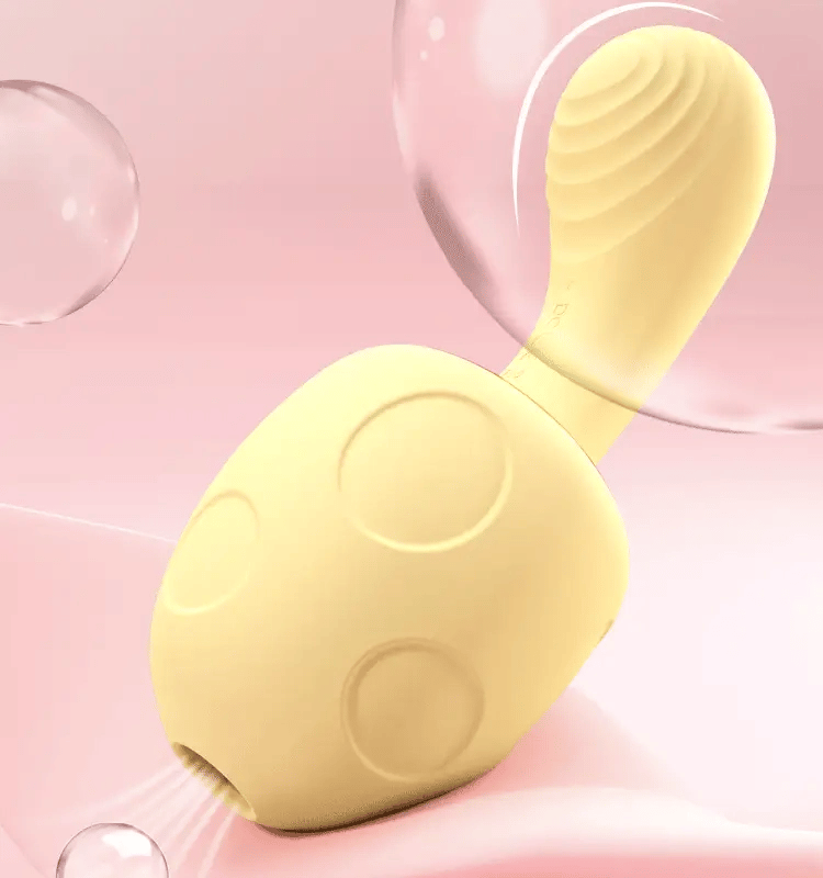 Mushroom Sucking Vibrator with Warmth
