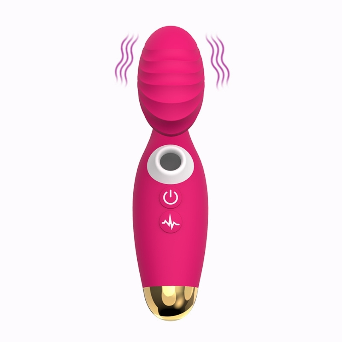 Dual Stimulation Sucking Vibrator, Suck and Tongue adult toy