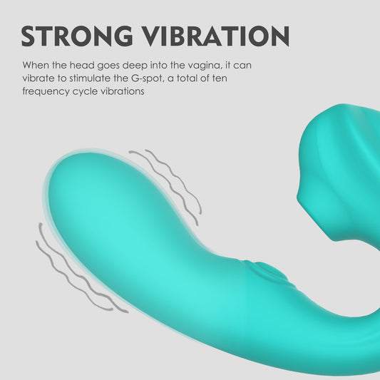 3-in-1 Clitoral G-spot Tapping Suction Vibrator