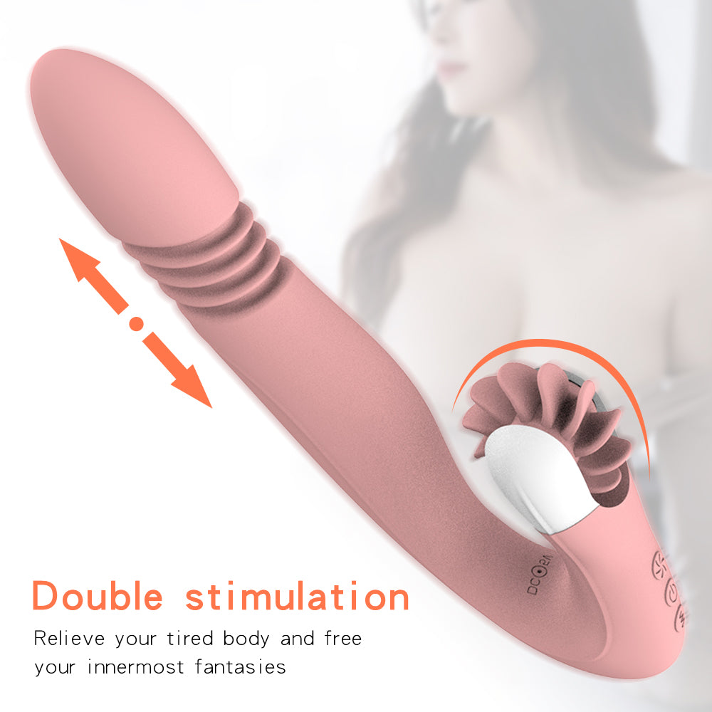 Two-Point Simultaneous Attack Vibrator