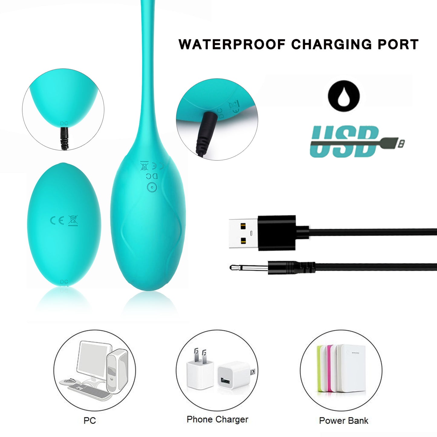 Wireless Remote Vibrating Egg