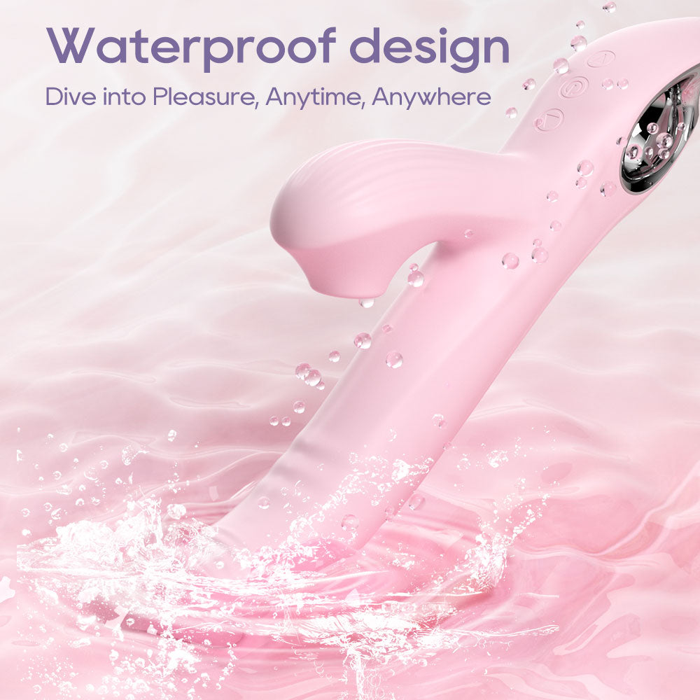 4 in 1 Sucking Thrusting Rotate Vibrator