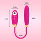 Air Pulse Sucker Vibrating Bullet