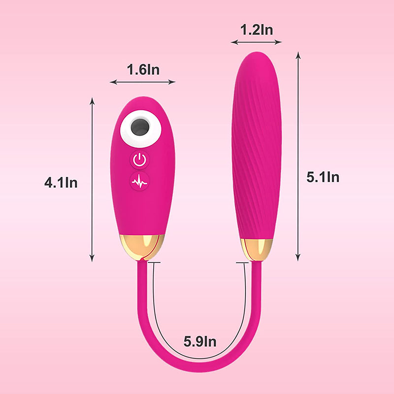 Air Pulse Sucker Vibrating Bullet