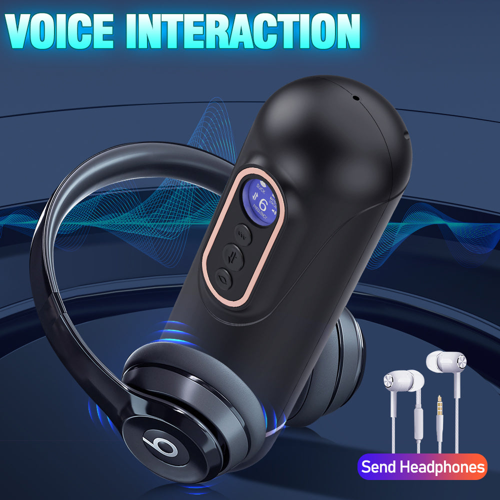Telescopic Sucking Heating Masturbator