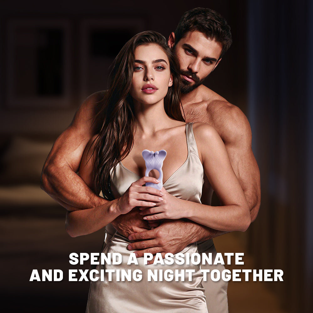 App-controlled Vibraitng Penis Ring for Couples