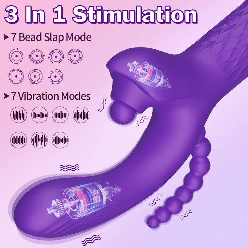 Triple Rabbit Vibrator