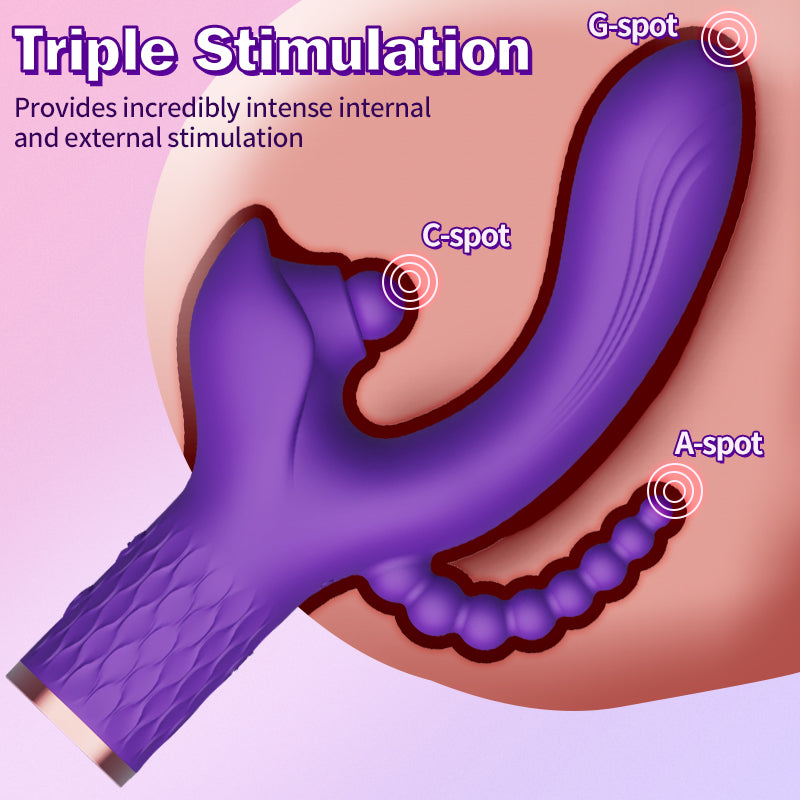 Triple Rabbit Vibrator