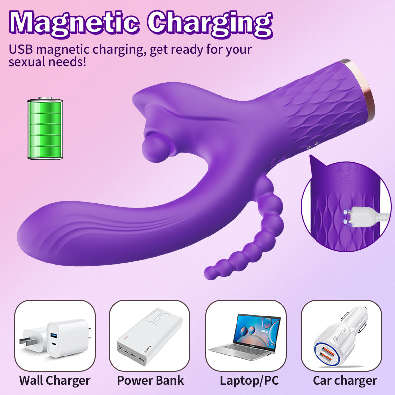 Triple Rabbit Vibrator