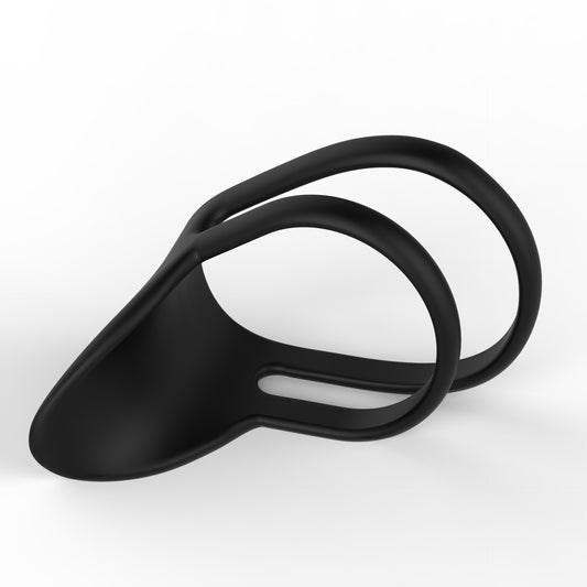 Double Silicone Cock Ring Ball Ring