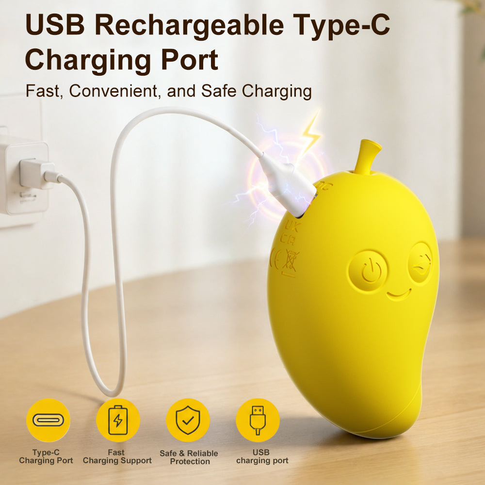 App-Controlled 2-in-1 Mango & Banana Vibrator