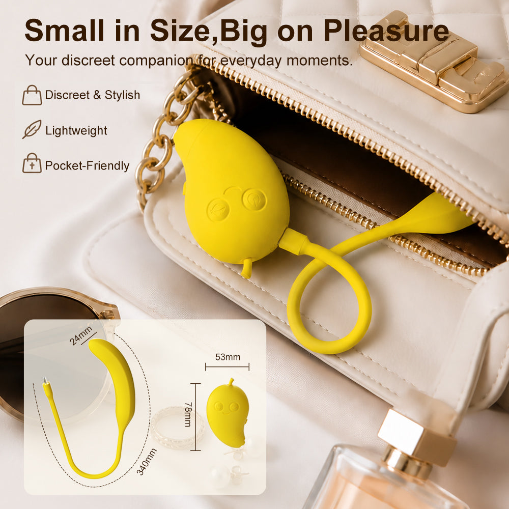 App-Controlled 2-in-1 Mango & Banana Vibrator