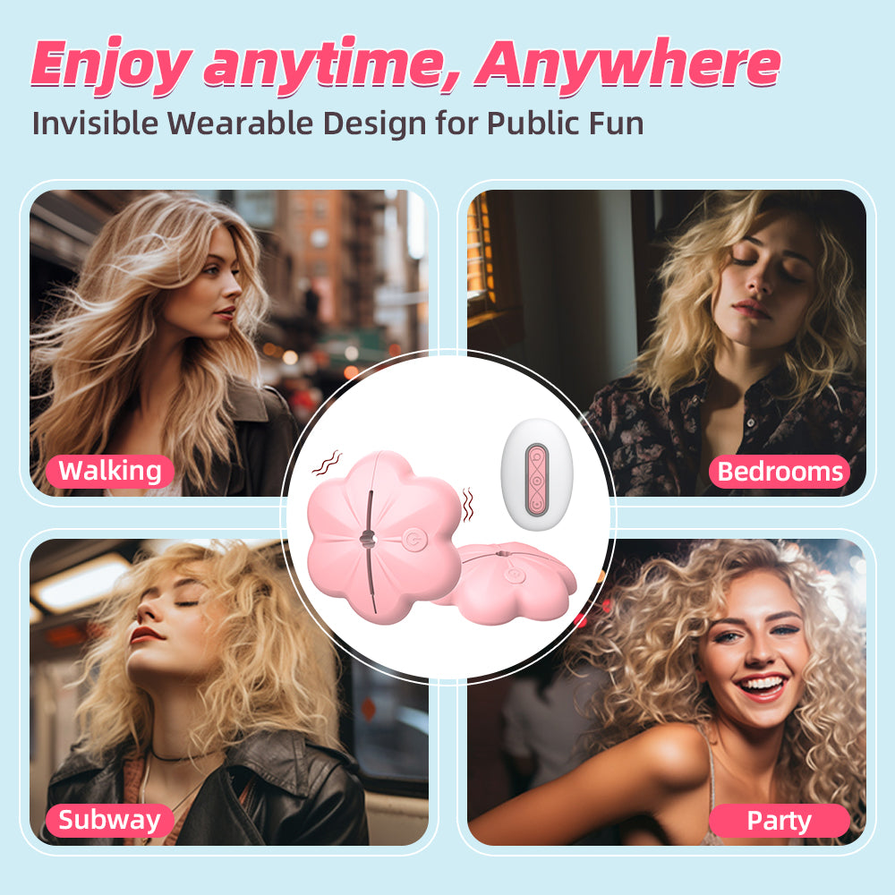Flower Breast Massager