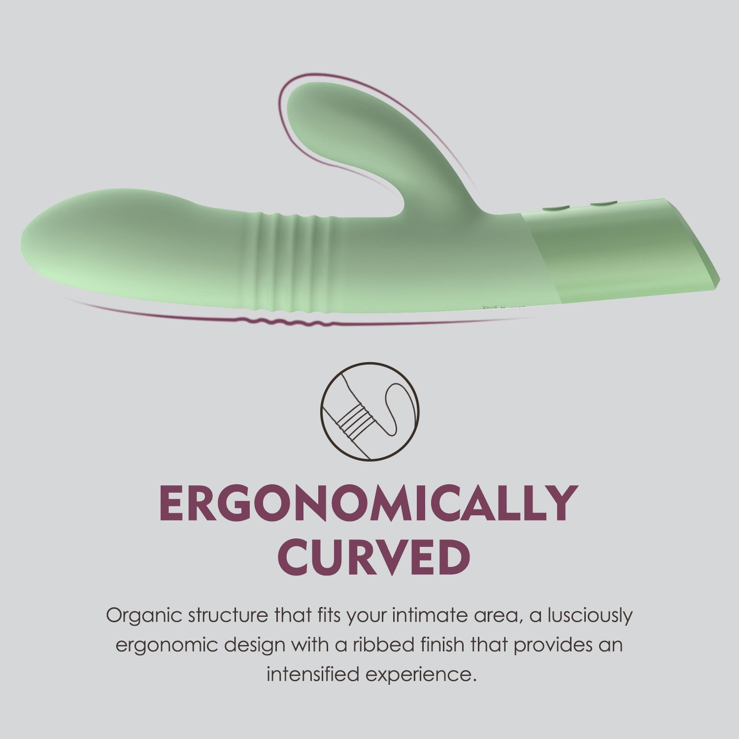 Thrusting Double Head Vibrator
