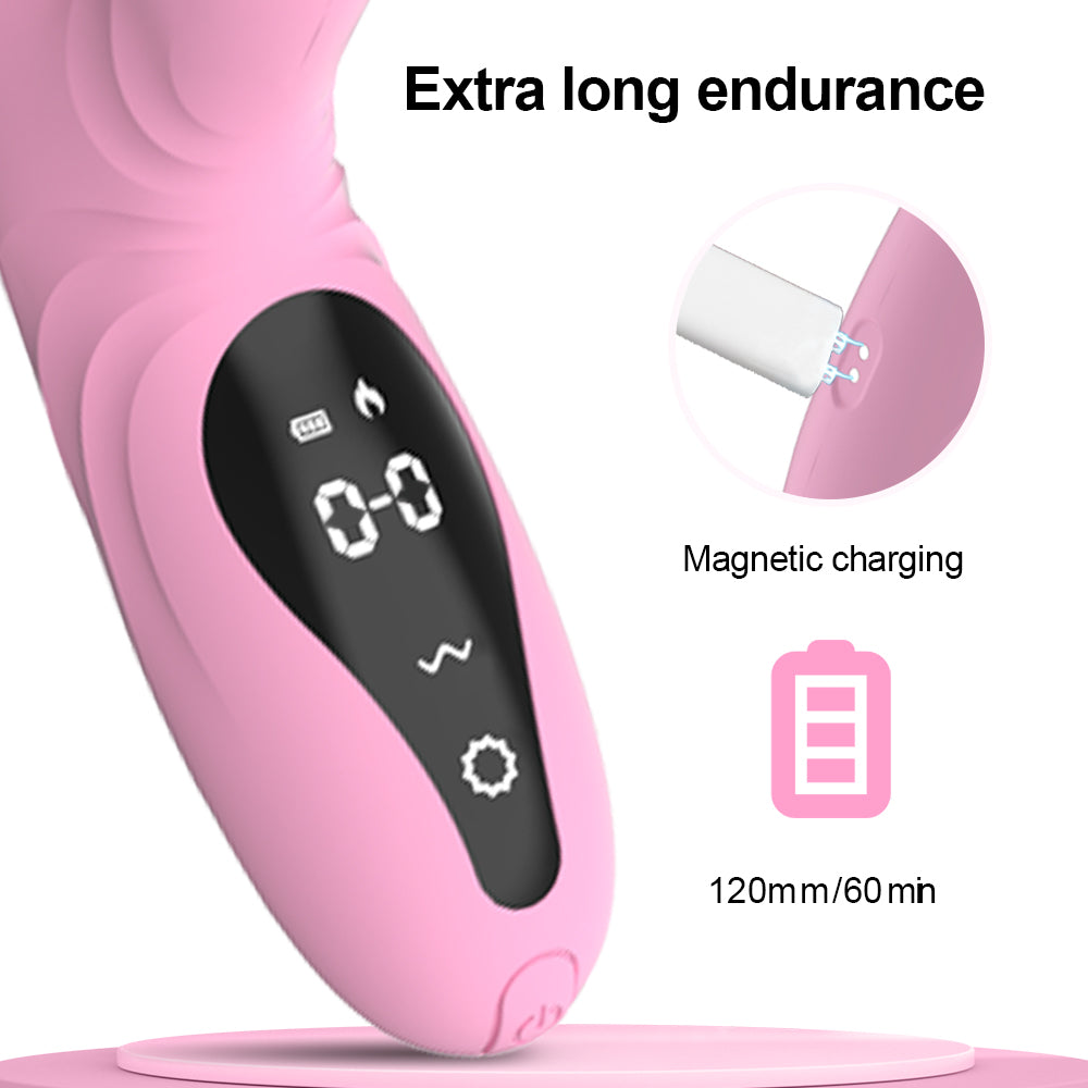 LCD Touch Heating Vibrator