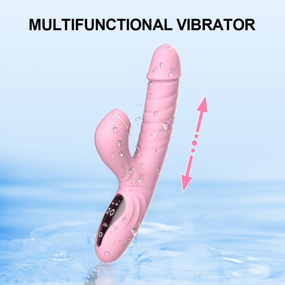 LCD Touch Heating Vibrator