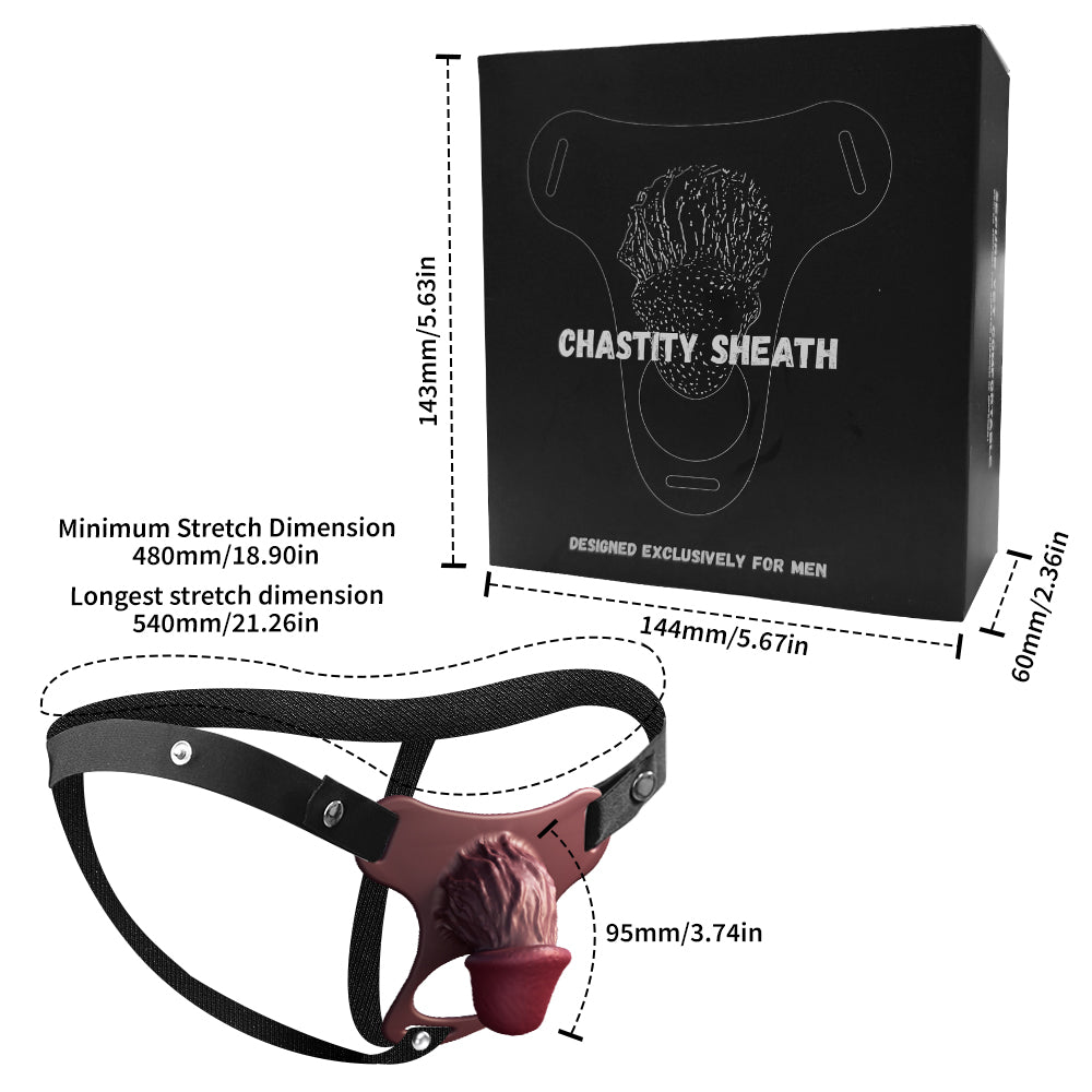 Realistic Chastity Sheath for Men | Wearable Underwear