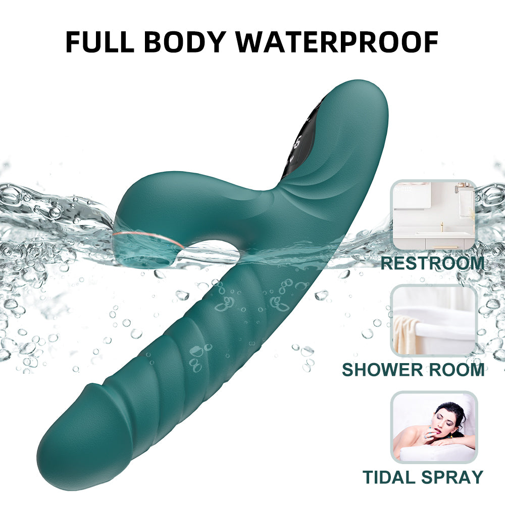 LCD Touch Heating Vibrator
