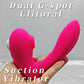 Dual G-spot Clitoral Suction Vibrator